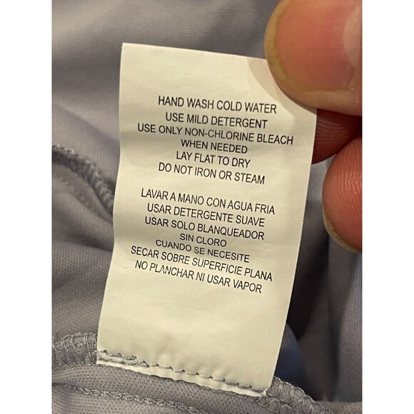 Speechless Womens Fit & Flare Dress Floral All Lace Sleeveless Light Blue Medium - Picture 9 of 9